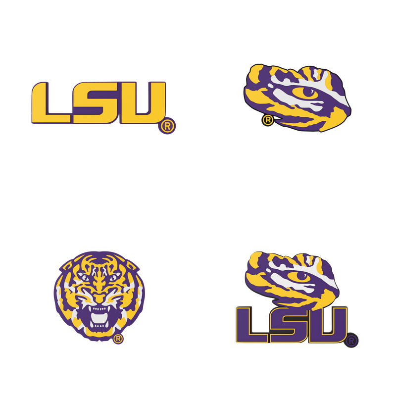 LSU Tigers 4-Pack Bundle