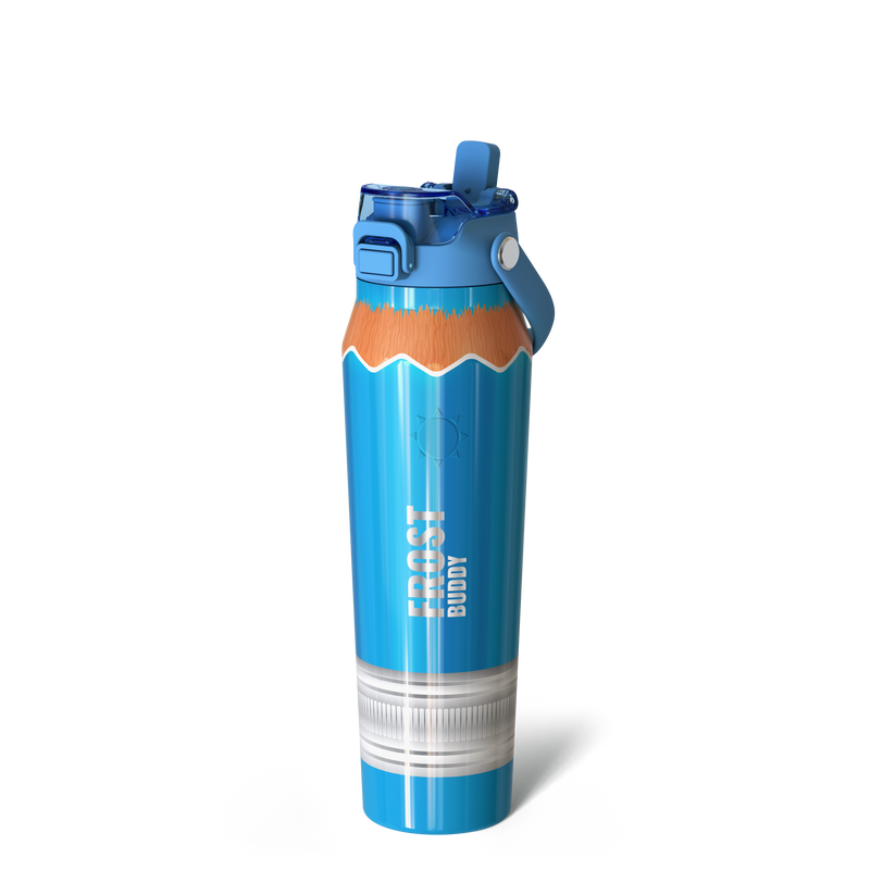Bottle 32oz Blue Pencil